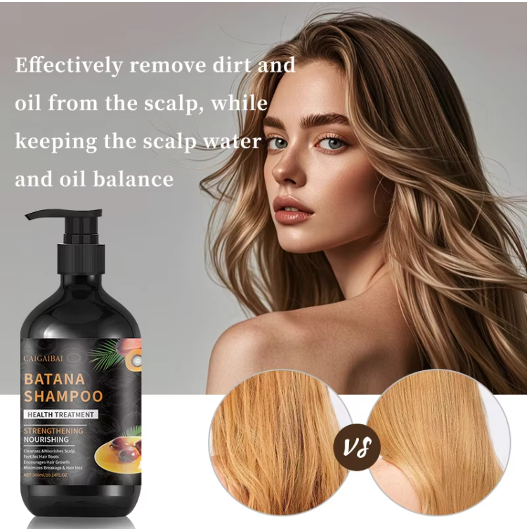 Natural Hair Growth Organic Batana Oil Hair Shampoo